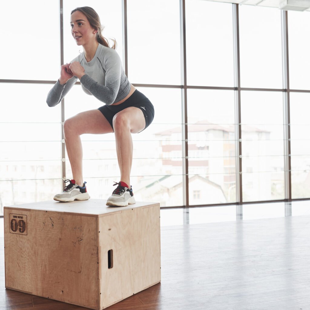 Box jump progression for beginners